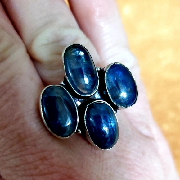 New Kyanite 925 Silver Ring. - Picture 6 of 8
